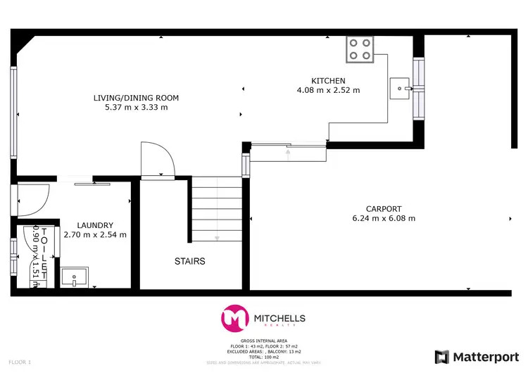Floorplan of Homely unit listing, 3/4 Frank Street, Scarness QLD 4655