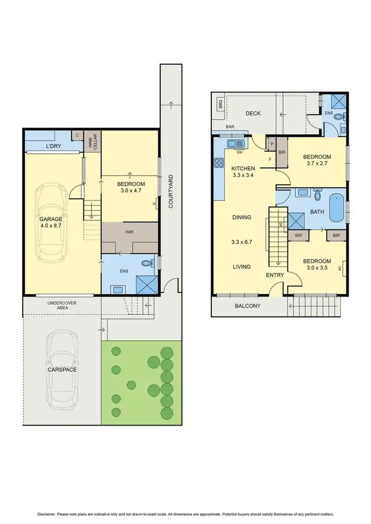 Floorplan of Homely townhouse listing, 9/130-132 Hoffmans Road, Essendon VIC 3040