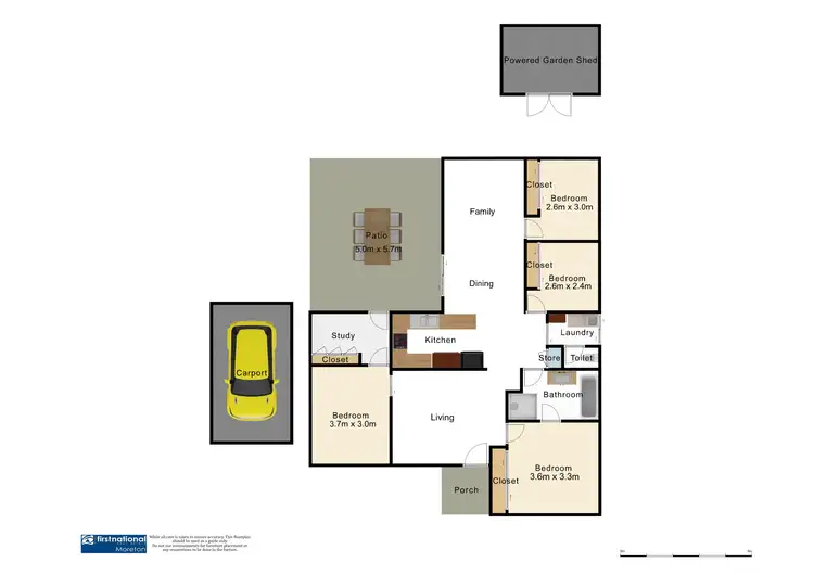 Floorplan of Homely house listing, 14 Parish Road, Caboolture QLD 4510