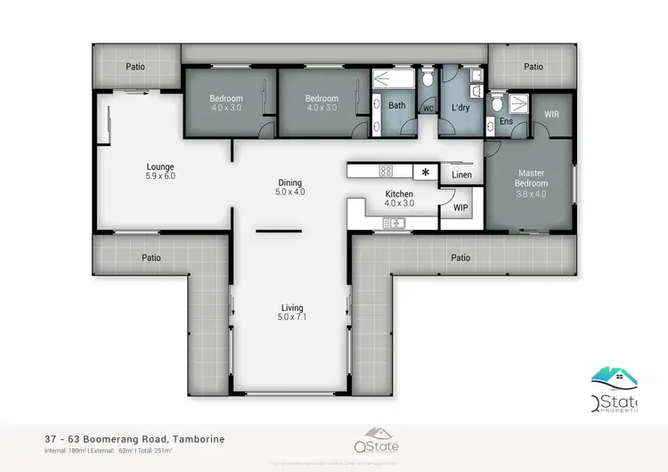 Floorplan of Homely house listing, 37-63 Boomerang Road, Tamborine QLD 4270