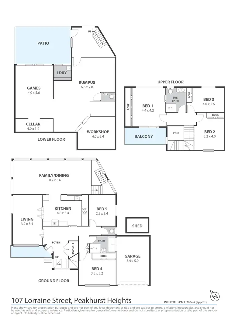Floorplan of Homely house listing, 107 Lorraine Street, Peakhurst Heights NSW 2210
