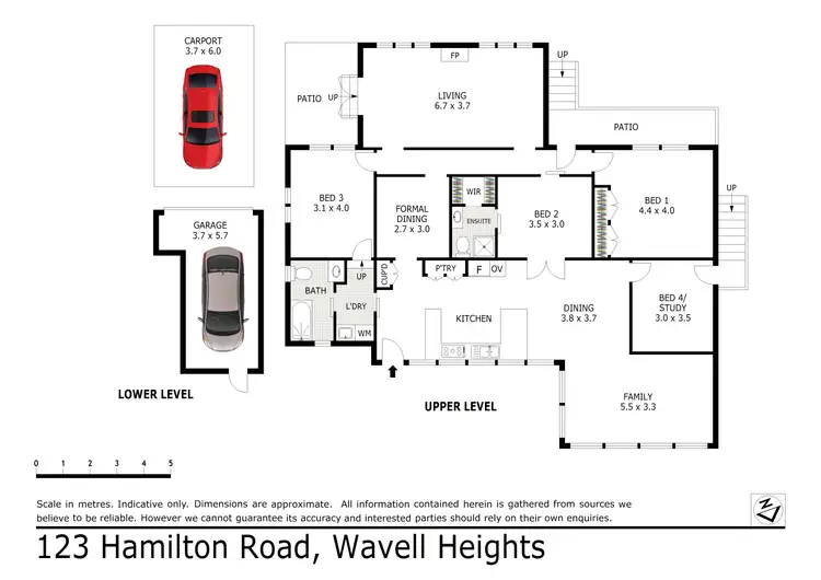 Floorplan of Homely house listing, 123 Hamilton Road, Wavell Heights QLD 4012