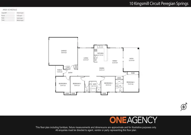 Floorplan of Homely house listing, 10 Kingsmill Circuit, Peregian Springs QLD 4573