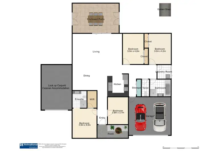 Floorplan of Homely house listing, 6 Moses Court, Caboolture QLD 4510