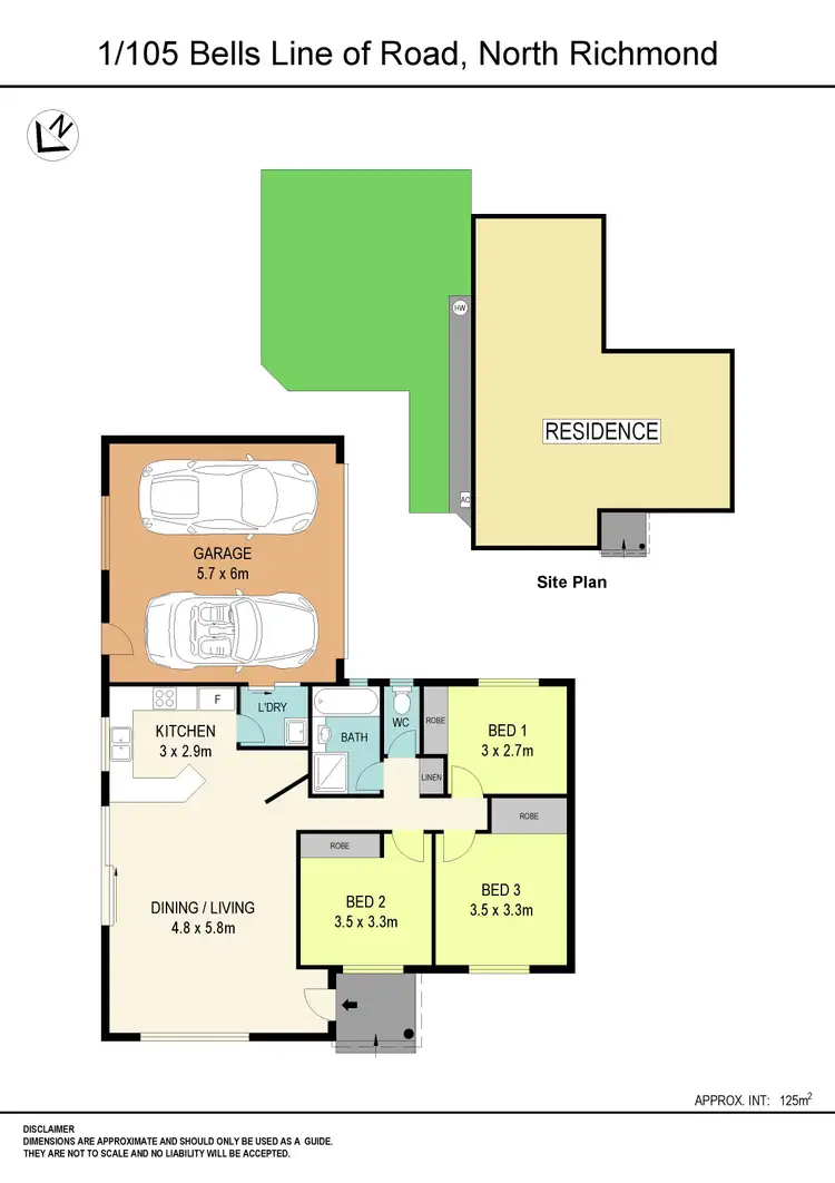 Floorplan of Homely house listing, 1/105 Bells Line Of Road, North Richmond NSW 2754