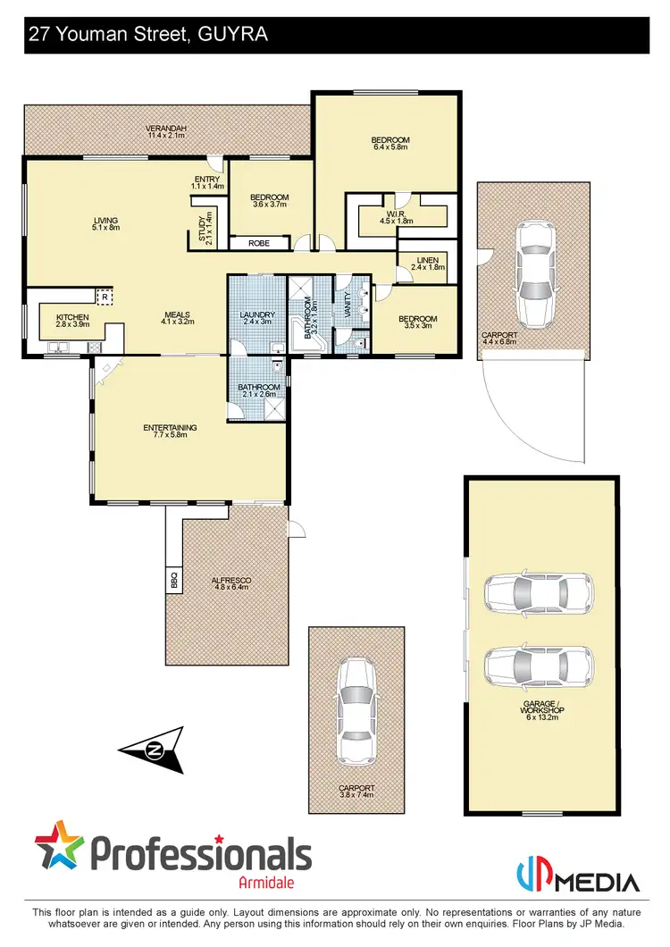 Floorplan of Homely house listing, 27 Youman Street, Guyra NSW 2365