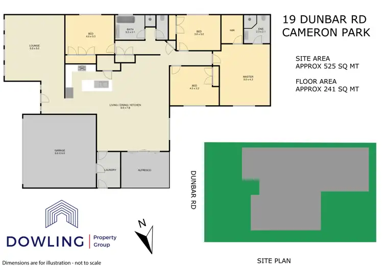 Floorplan of Homely house listing, 19 Dunbar Road, Cameron Park NSW 2285