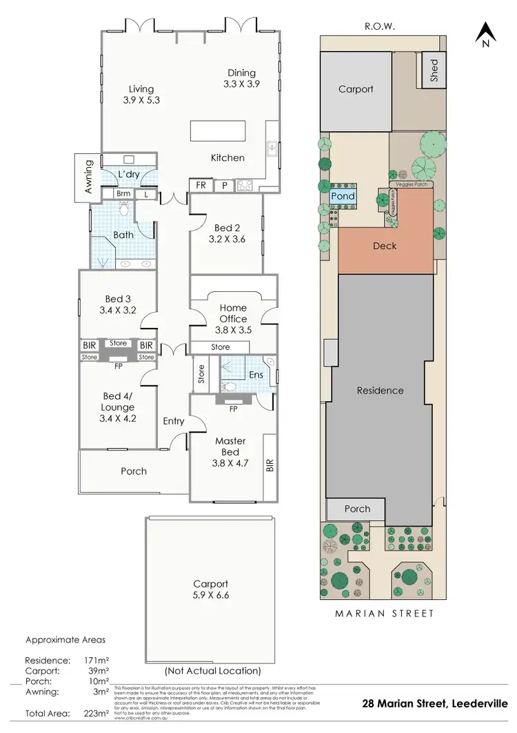 Floorplan of Homely house listing, 28 Marian Street, Leederville WA 6007
