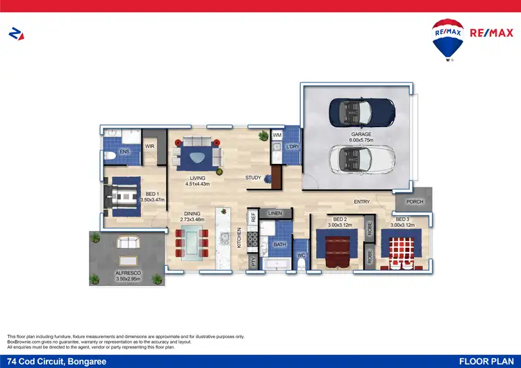 Floorplan of Homely house listing, 74 Cod Circuit, Bongaree QLD 4507