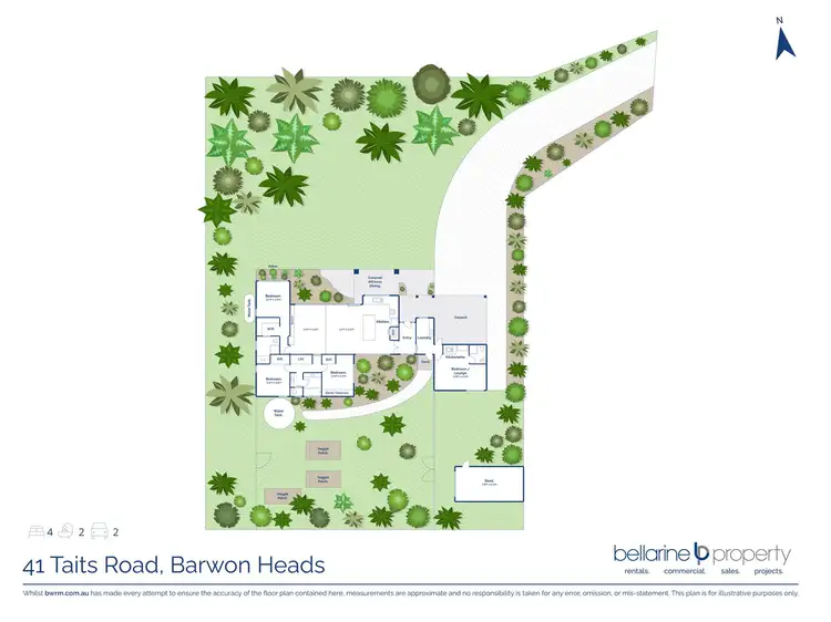 Floorplan of Homely house listing, 41 Taits Road, Barwon Heads VIC 3227
