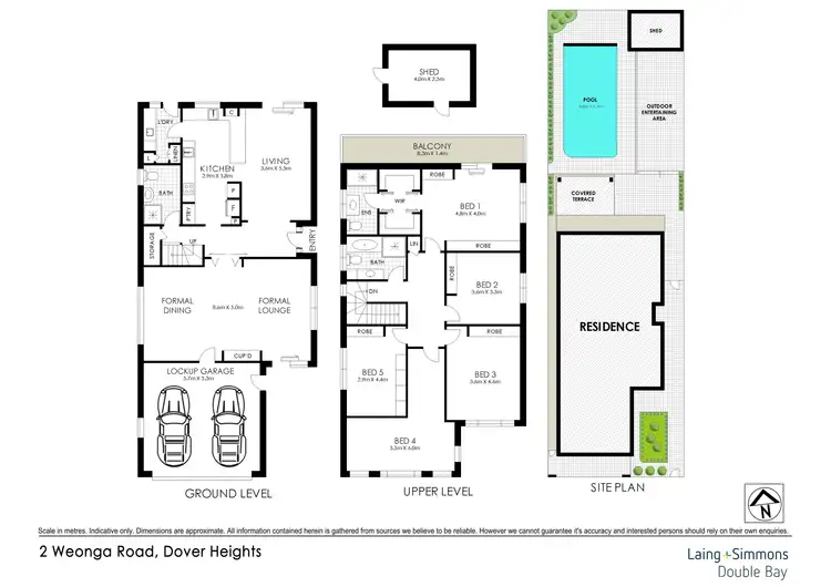 Floorplan of Homely house listing, 2 Weonga Road, Dover Heights NSW 2030