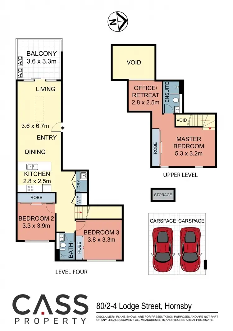 Floorplan of Homely apartment listing, 80/2-4 Lodge Street, Hornsby NSW 2077