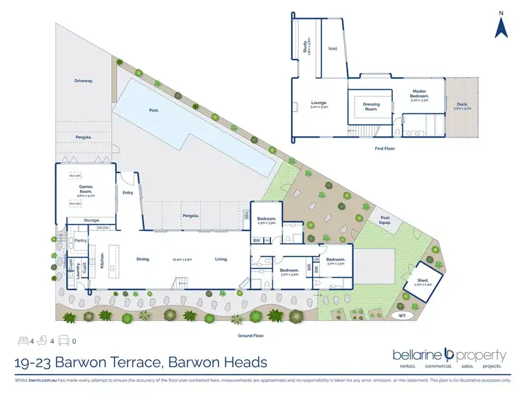 Floorplan of Homely house listing, 19-23 Barwon Terrace, Barwon Heads VIC 3227