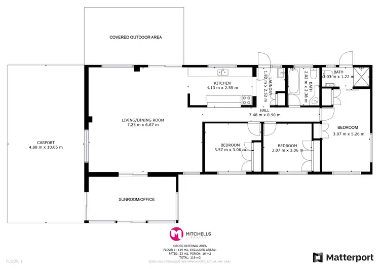 Floorplan of Homely house listing, 768 Boat Harbour Drive, Urangan QLD 4655