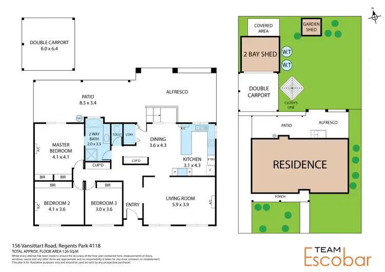 Floorplan of Homely house listing, 156 Vansittart Rd, Regents Park QLD 4118
