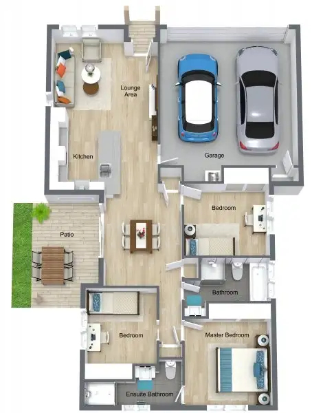Floorplan of Homely house listing, 19 Saltwater Circuit, Trinity Beach QLD 4879