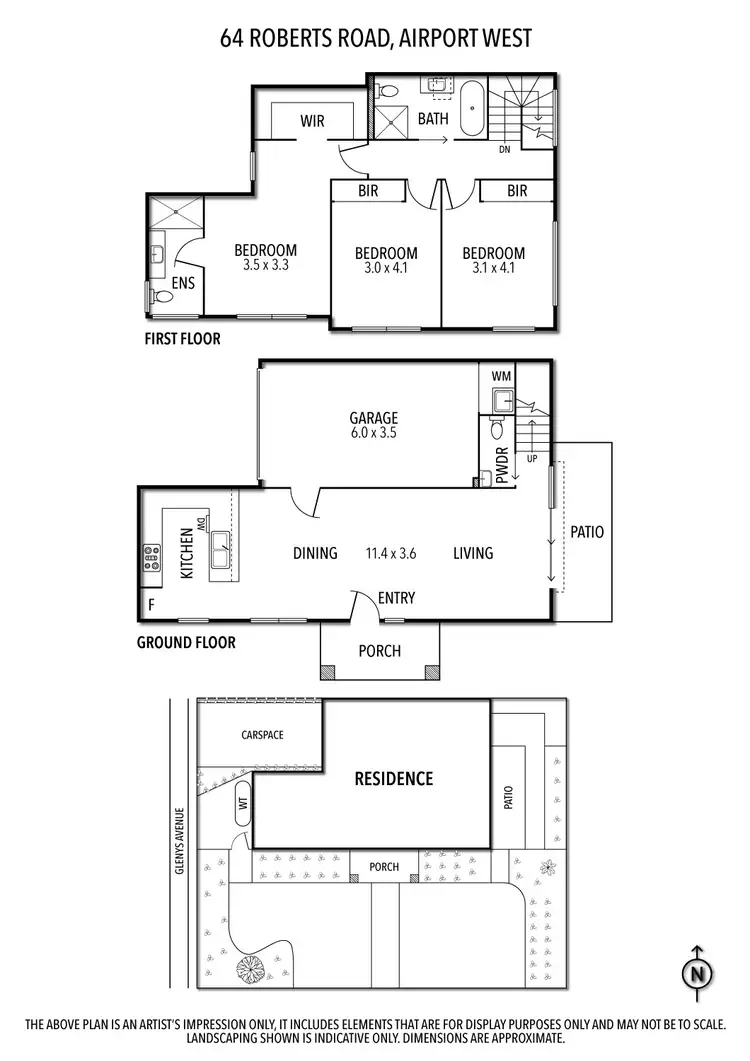 Floorplan of Homely house listing, 64 Roberts Road, Airport West VIC 3042