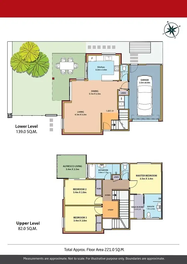 Floorplan of Homely townhouse listing, 1/117 Bourke Road, Umina Beach NSW 2257