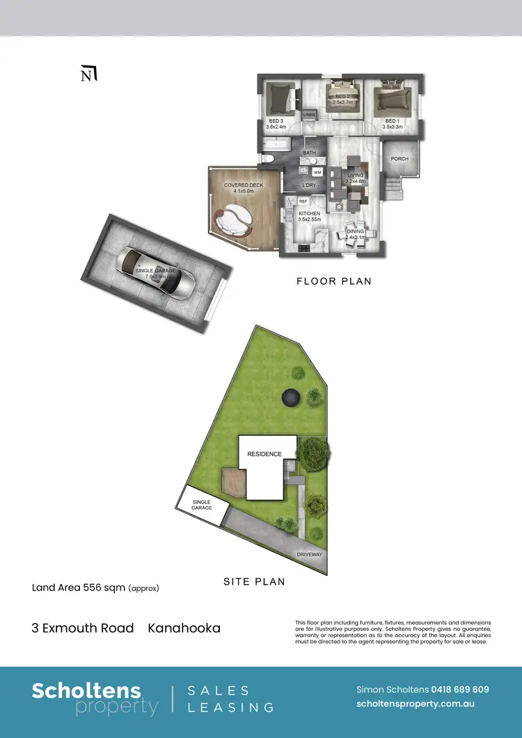 Floorplan of Homely house listing, 3 Exmouth Road, Kanahooka NSW 2530