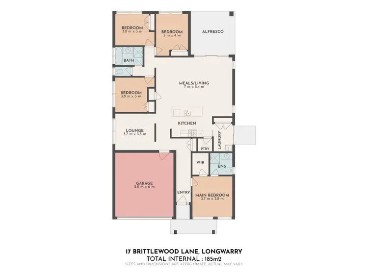Floorplan of Homely house listing, 17 Brittlewood Lane, Longwarry VIC 3816