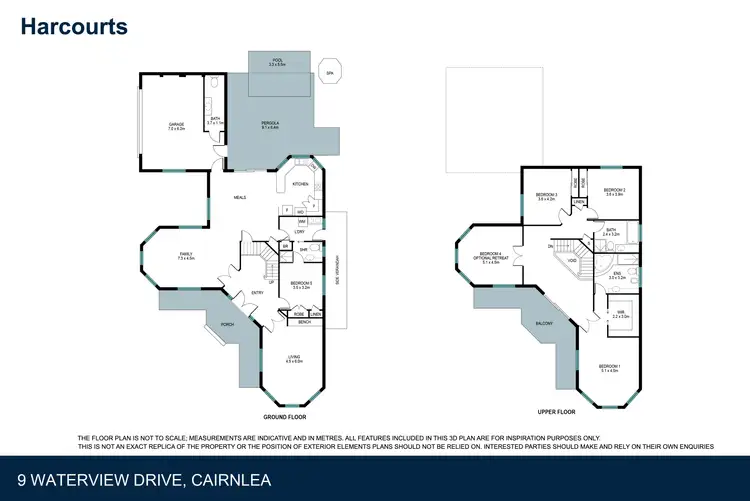 Floorplan of Homely house listing, 9 Waterview Drive, Cairnlea VIC 3023