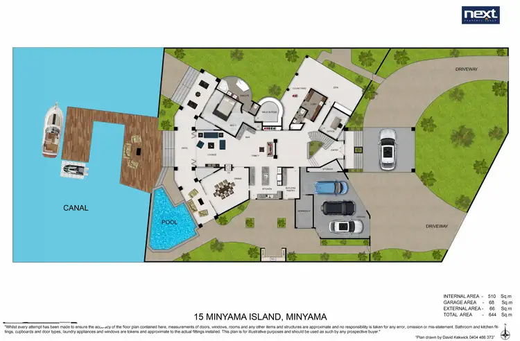 Floorplan of Homely house listing, 15 Minyama Island, Minyama QLD 4575