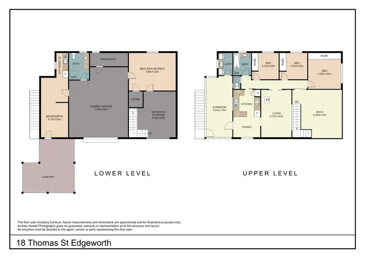 Floorplan of Homely house listing, 18 Thomas Street, Edgeworth NSW 2285