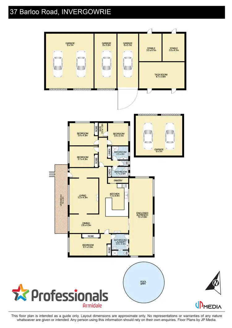 Floorplan of Homely house listing, 37 Barloo Road, Invergowrie NSW 2350