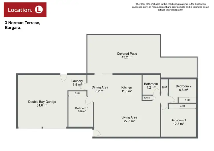 Floorplan of Homely house listing, 3 Norman Terrace, Bargara QLD 4670