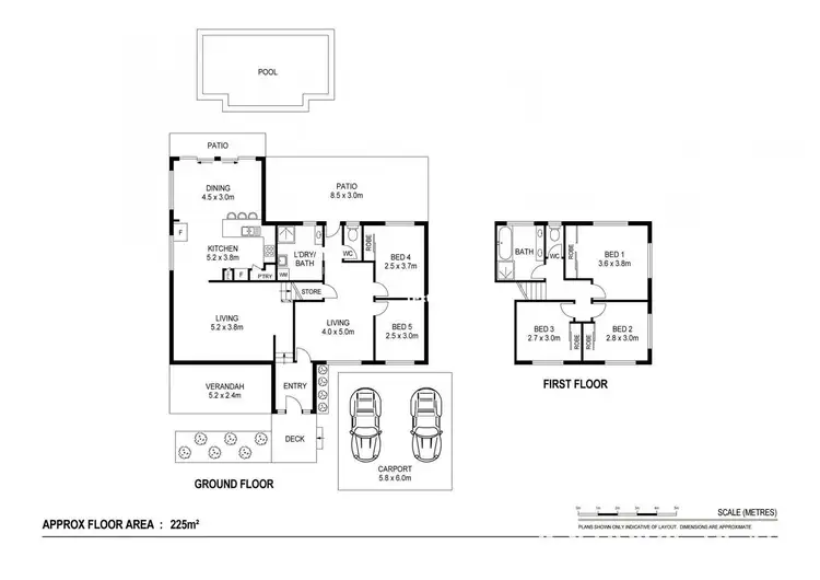 Floorplan of Homely house listing, 13 Oorooba Avenue, Bellara QLD 4507