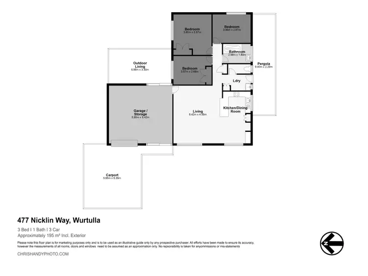 Floorplan of Homely house listing, 477 Nicklin Way, Wurtulla QLD 4575