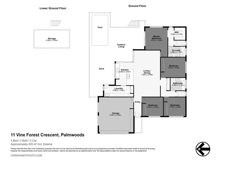 Floorplan of Homely house listing, 11 Vine Forest Crescent, Palmwoods QLD 4555