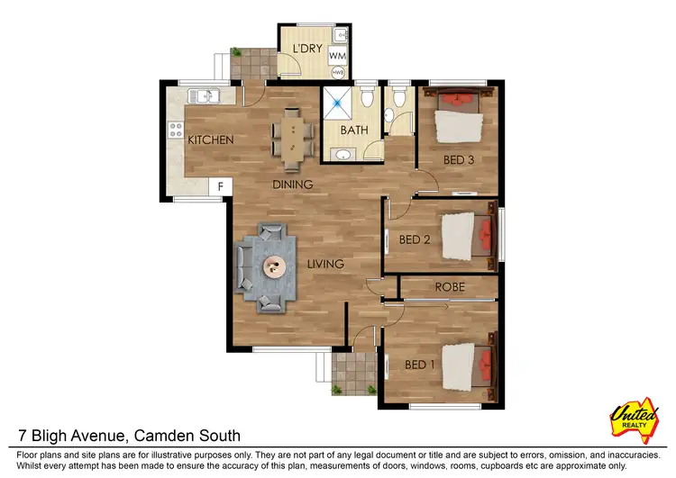 Floorplan of Homely house listing, 7 Bligh Avenue, Camden South NSW 2570