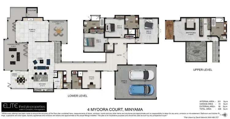 Floorplan of Homely house listing, 4 Myoora Court, Minyama QLD 4575
