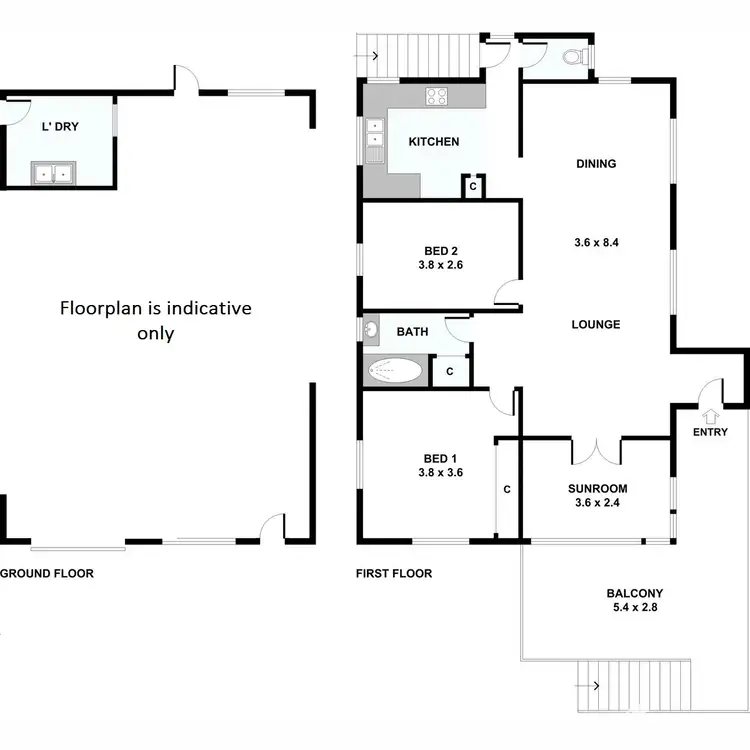 Floorplan of Homely house listing, 47 Darnley Street, Rocklea QLD 4106