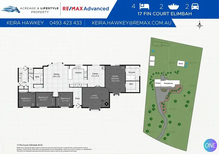 Floorplan of Homely rural property listing, 17 Fin Court, Elimbah QLD 4516