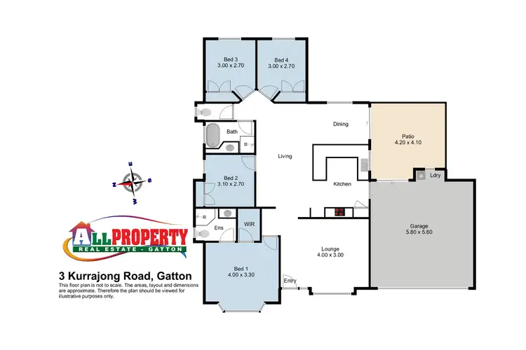 Floorplan of Homely house listing, 3 Kurrajong Road, Gatton QLD 4343