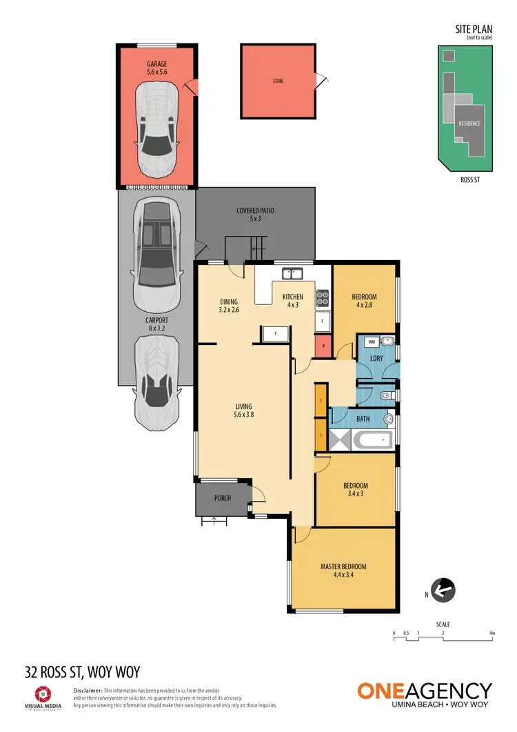 Floorplan of Homely house listing, 32 Ross Street, Woy Woy NSW 2256