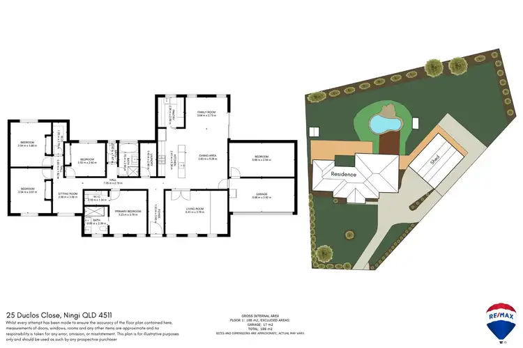Floorplan of Homely rural property listing, 25 Duclos Close, Ningi QLD 4511