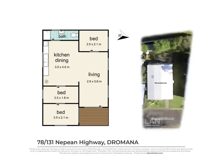 Floorplan of Homely other listing, 78/131 Nepean Highway, Dromana VIC 3936