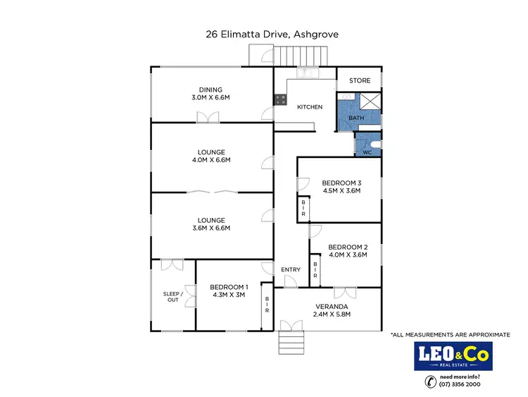 Floorplan of Homely house listing, 26 Elimatta Drive, Ashgrove QLD 4060