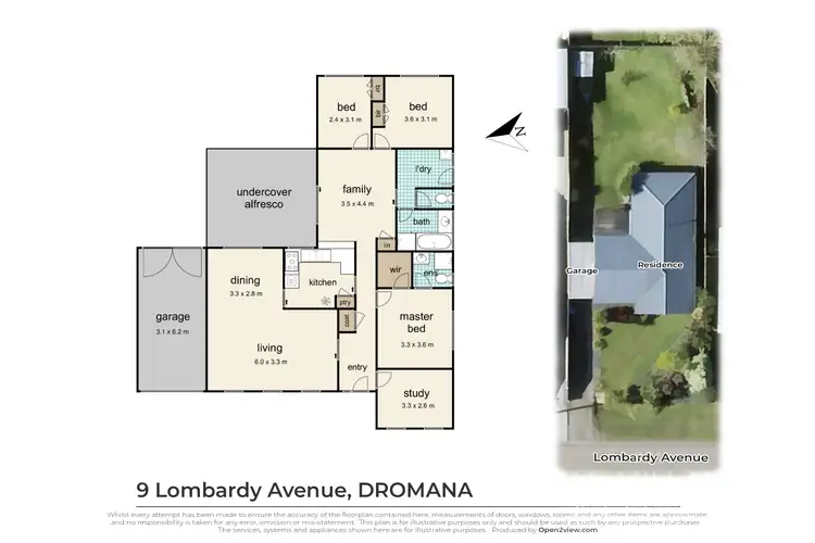 Floorplan of Homely house listing, 9 Lombardy Avenue, Dromana VIC 3936