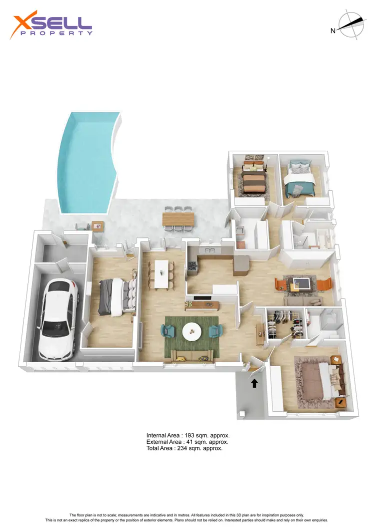 Floorplan of Homely house listing, 17 Banksia Crescent, Parafield Gardens SA 5107