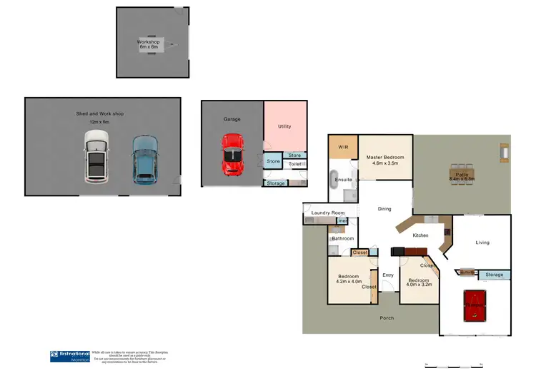 Floorplan of Homely house listing, 133-137 Golden Drive, Caboolture QLD 4510