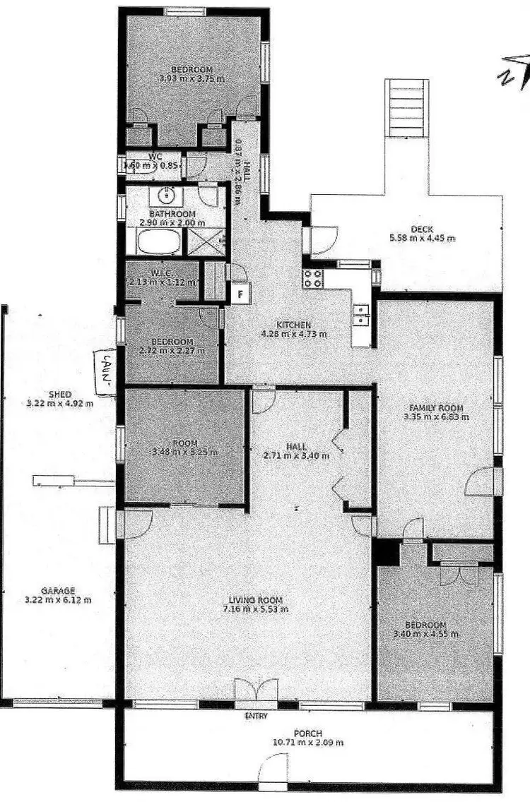 Floorplan of Homely house listing, 6 Coonowrin Road, Glass House Mountains QLD 4518