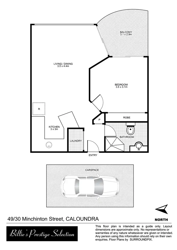 Floorplan of Homely unit listing, 49/30 Minchinton Street, Caloundra QLD 4551