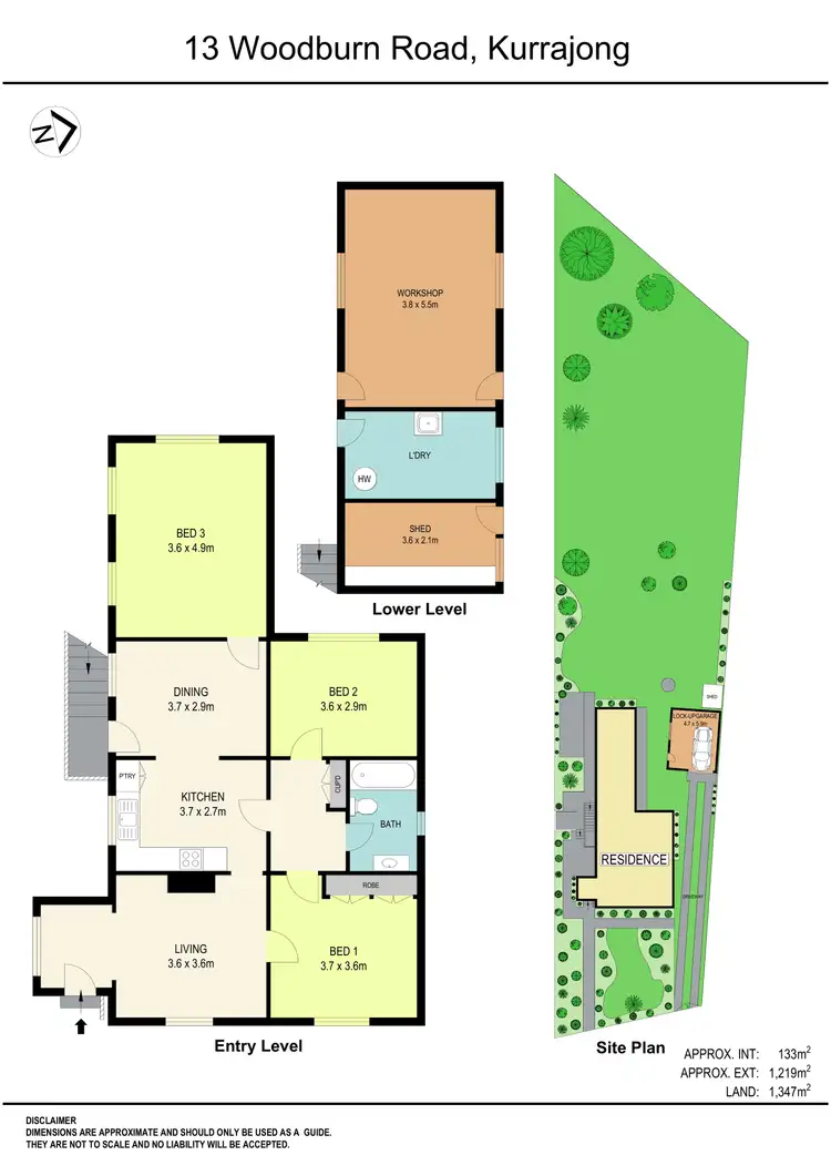 Floorplan of Homely house listing, 13 Woodburn Road, Kurrajong NSW 2758