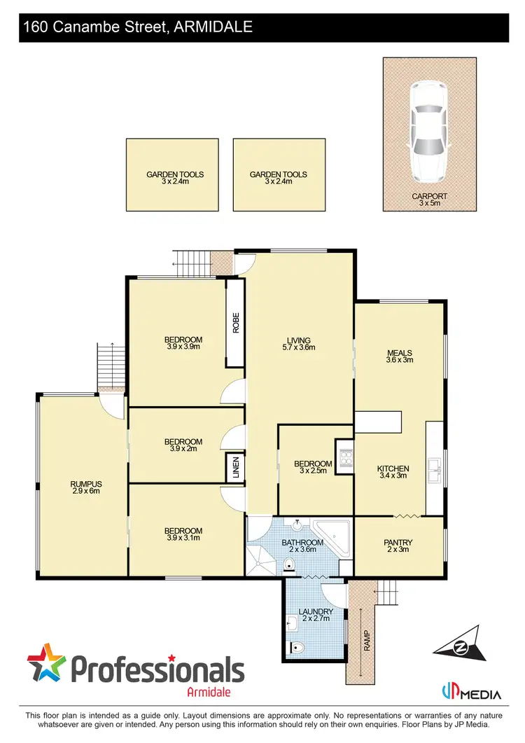 Floorplan of Homely house listing, 160 Canambe Street, Armidale NSW 2350