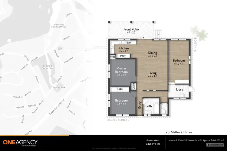 Floorplan of Homely house listing, 28 Millers Drive, Tugun QLD 4224