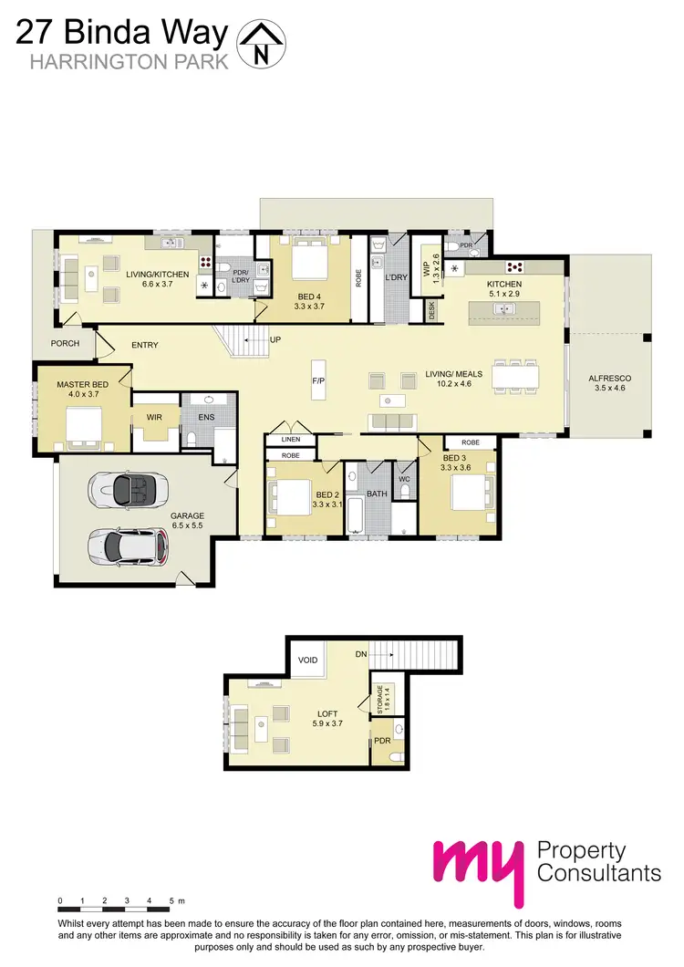 Floorplan of Homely house listing, 27 Binda Way, Harrington Park NSW 2567